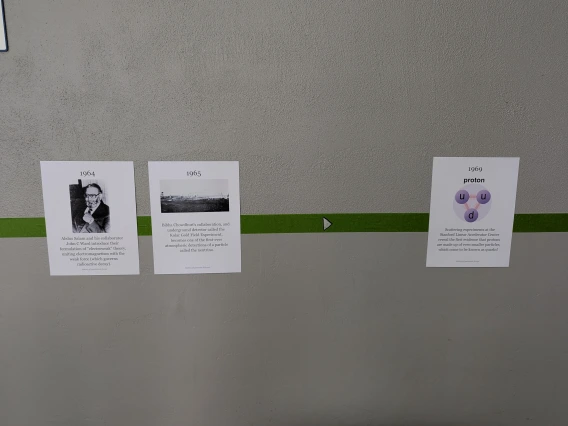 The first Interactive Physics History Exhibit by Maria Mutz