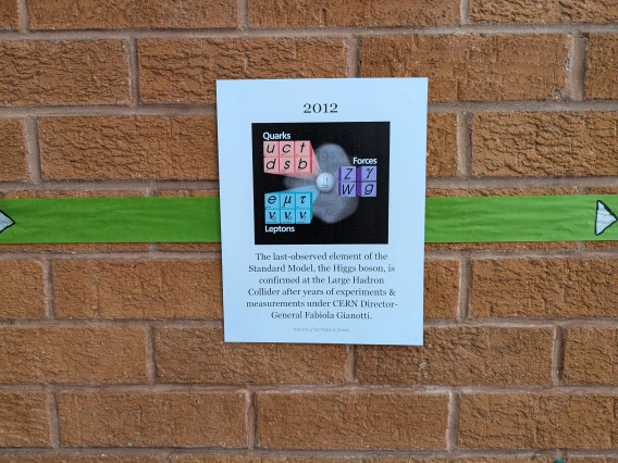 The first Interactive Physics History Exhibit by Maria Mutz