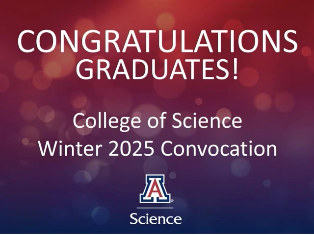 College of Science Winter 2025 Convocation