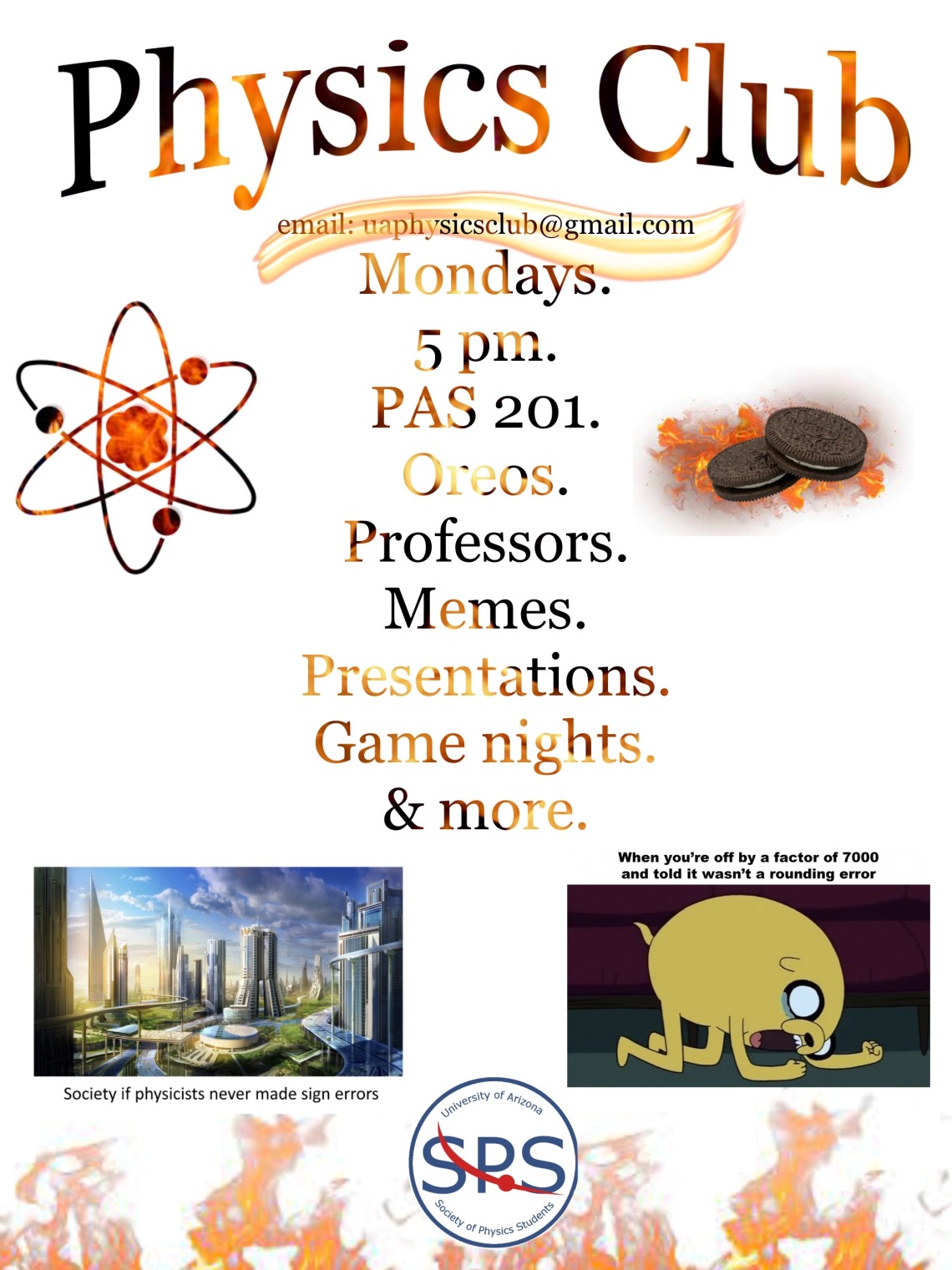 Physics Club Poster
