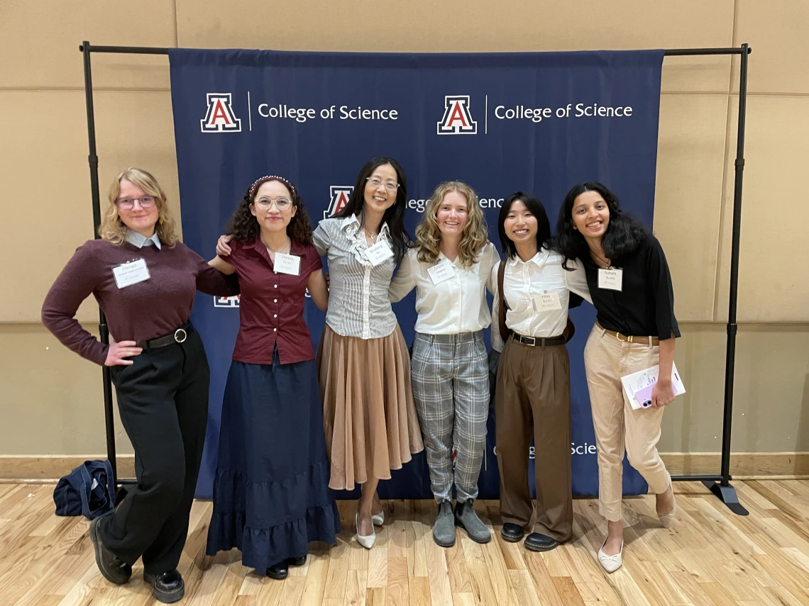 Some 2025 Galileo Circle Scholars with Shufang Su