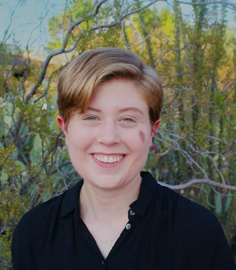 Photo of Maggie Smith, Physics PhD student