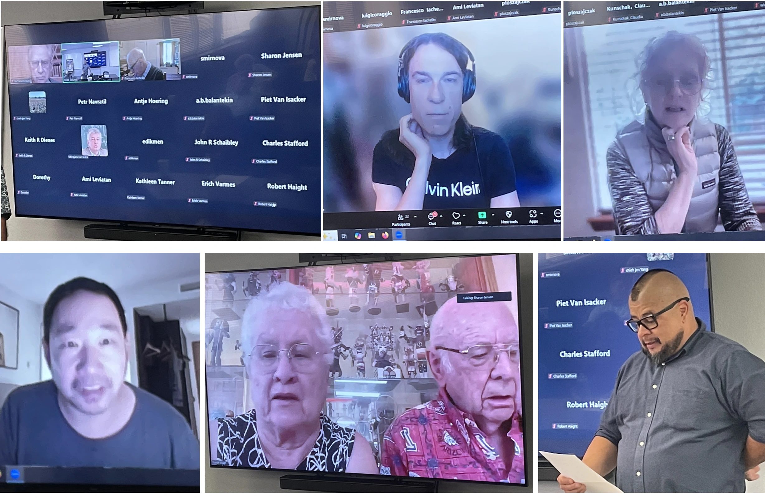 Participants and speakers at the Bruce Barrett Memorial Tribute