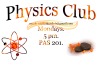 Physics Club Poster top section